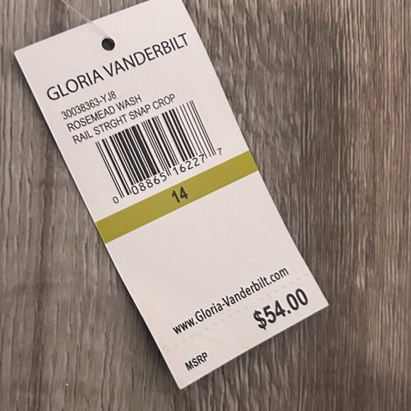 Gloria Vanderbilt Rail Straight Jeans - Picture 6 of 6